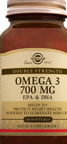Solgar Omega 3 700 MG EPA VE DHA 30 Softjel